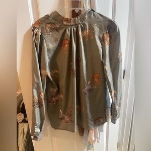 Women’s cheetah top